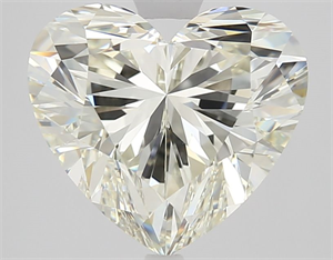 Picture of Natural Diamond 3.03 Carats, Heart with  Cut, I Color, VS1 Clarity and Certified by IGI