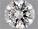 Diamante Natural 0.70 quilates, Redondo , Color I, claridad VVS1 y certificado GIA