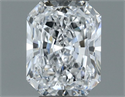 Natural Diamond 0.50 Carats, Radiant with  Cut, D Color, VS1 Clarity and Certified by GIA