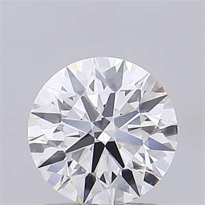 Picture of Lab Grown Diamond 1.09 Carats, Round with Ideal Cut, D Color, VS1 Clarity and Certified by IGI