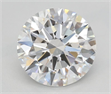 Del inventario de diamantes de laboratorio, 2.04 quilates, Redondo , Color D, claridad FL y certificado IGI