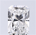 Natural Diamond 1.99 Carats, Radiant with  Cut, E Color, VS2 Clarity and Certified by GIA