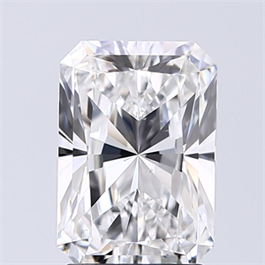 Picture of Natural Diamond 1.99 Carats, Radiant with  Cut, E Color, VS2 Clarity and Certified by GIA