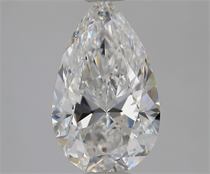 Picture of Natural Diamond 1.70 Carats, Pear with  Cut, E Color, VS2 Clarity and Certified by GIA