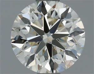 Picture of Natural Diamond 0.71 Carats, Round with Very Good Cut, J Color, VVS1 Clarity and Certified by IGI