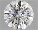 Lab Grown Diamond 1.55 Carats, Round with Excellent Cut, E Color, VS1 Clarity and Certified by IGI