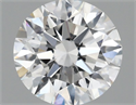 Del inventario de diamantes de laboratorio, 1.53 quilates, Redondo , Color E, claridad VS1 y certificado IGI