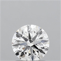 Lab Grown Diamond 1.03 Carats, Round with Ideal Cut, D Color, VS1 Clarity and Certified by IGI