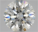 Natural Diamond 1.20 Carats, Round with Excellent Cut, J Color, SI1 Clarity and Certified by GIA
