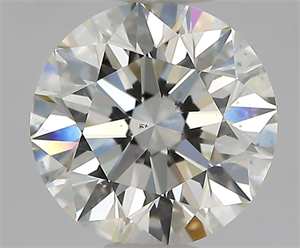 Picture of Natural Diamond 1.20 Carats, Round with Excellent Cut, J Color, SI1 Clarity and Certified by GIA