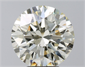 Diamante Natural 5.39 quilates, Redondo , Color M, claridad VS2 y certificado GIA