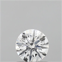 Lab Grown Diamond 0.72 Carats, Round with Ideal Cut, E Color, VVS1 Clarity and Certified by IGI