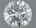 Natural Diamond 0.70 Carats, Round with Excellent Cut, G Color, VVS2 Clarity and Certified by IGI