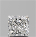 Natural Diamond 1.02 Carats, Princess with  Cut, G Color, VS1 Clarity and Certified by GIA