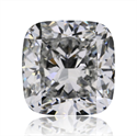 Natural Diamond 1.01 Carats, Cushion with  Cut, E Color, VS2 Clarity and Certified by GIA