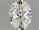 Natural Diamond 0.90 Carats, Oval with  Cut, H Color, IF Clarity and Certified by GIA