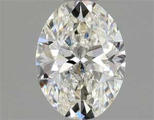 Picture of Natural Diamond 0.90 Carats, Oval with  Cut, H Color, IF Clarity and Certified by GIA