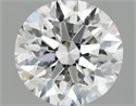 Del inventario de diamantes de laboratorio, 1.55 quilates, Redondo , Color E, claridad VS1 y certificado IGI