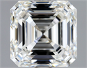 Natural Diamond 3.03 Carats, Asscher with  Cut, F Color, VVS1 Clarity and Certified by GIA