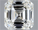 Natural Diamond 3.03 Carats, Asscher with  Cut, F Color, VVS1 Clarity and Certified by GIA