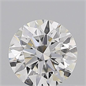 Natural Diamond 0.70 Carats, Round with Excellent Cut, F Color, VS1 Clarity and Certified by GIA