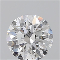 Diamante Natural 0.55 quilates, Redondo , Color E, claridad IF y certificado GIA
