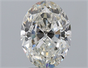 Diamante Natural 3.01 quilates, Ovalado , Color I, claridad SI1 y certificado GIA