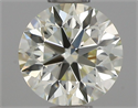Diamante Natural 0.65 quilates, Redondo , Color M, claridad VVS2 y certificado IGI