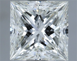 Foto Diamante Natural 2.00 quilates, Princesa , Color I, claridad VVS2 y certificado IGI de