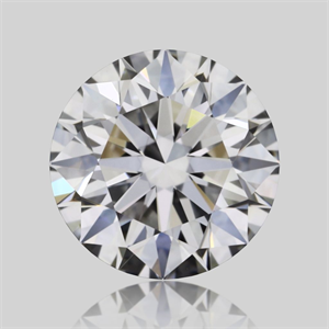 Foto Diamante Natural 0.43 quilates, Redondo , Color E, claridad IF y certificado GIA de