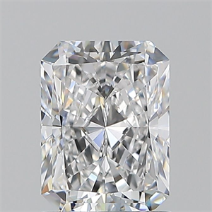 Picture of Natural Diamond 1.20 Carats, Radiant with  Cut, D Color, VVS2 Clarity and Certified by GIA