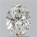 Diamante Natural 1.30 quilates, Ovalado , Color I, claridad SI2 y certificado GIA