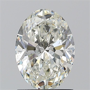 Foto Diamante Natural 1.30 quilates, Ovalado , Color I, claridad SI2 y certificado GIA de
