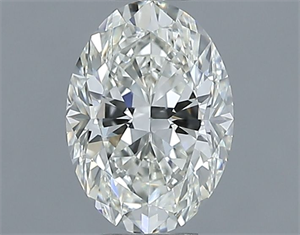 Picture of Natural Diamond 1.00 Carats, Oval with  Cut, H Color, VVS2 Clarity and Certified by IGI