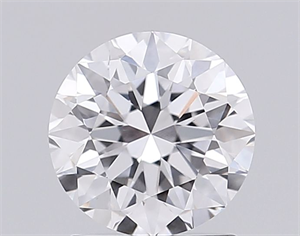 Picture of Lab Grown Diamond 1.50 Carats, Round with Excellent Cut, D Color, VVS2 Clarity and Certified by IGI