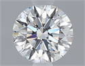 Diamante Natural 0.50 quilates, Redondo , Color F, claridad SI1 y certificado GIA