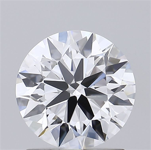 Picture of Lab Grown Diamond 1.30 Carats, Round with Ideal Cut, D Color, VS1 Clarity and Certified by IGI
