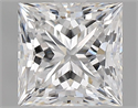 Natural Diamond 1.71 Carats, Princess with  Cut, E Color, VVS1 Clarity and Certified by GIA