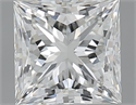 Diamante Natural 1.00 quilates, Princesa , Color H, claridad SI2 y certificado GIA