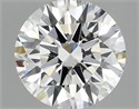 Del inventario de diamantes de laboratorio, 2.09 quilates, Redondo , Color E, claridad VS1 y certificado IGI