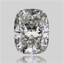 Natural Diamond 0.52 Carats, Cushion with  Cut, I Color, VS1 Clarity and Certified by GIA