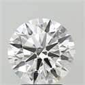 Del inventario de diamantes de laboratorio, 3.10 quilates, Redondo , Color E, claridad VVS2 y certificado IGI