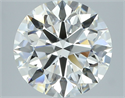 Natural Diamond 2.15 Carats, Round with Excellent Cut, I Color, VVS1 Clarity and Certified by GIA