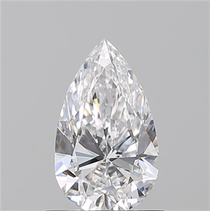Picture of Natural Diamond 0.70 Carats, Pear with  Cut, D Color, VS1 Clarity and Certified by GIA