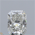 Natural Diamond 0.40 Carats, Radiant with  Cut, I Color, VVS2 Clarity and Certified by GIA