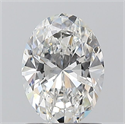 Natural Diamond 1.01 Carats, Oval with  Cut, E Color, VS2 Clarity and Certified by GIA