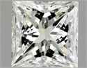 Natural Diamond 1.15 Carats, Princess with  Cut, J Color, SI1 Clarity and Certified by GIA