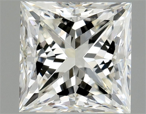 Picture of Natural Diamond 1.15 Carats, Princess with  Cut, J Color, SI1 Clarity and Certified by GIA