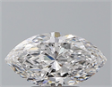 Natural Diamond 1.50 Carats, Marquise with  Cut, D Color, VS2 Clarity and Certified by GIA