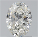 Diamante Natural 0.80 quilates, Ovalado , Color G, claridad VVS1 y certificado GIA